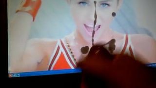 Miley Cyrus Cum Tribute Part 4