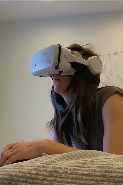 Omg! Surprise with Hot Sperm Right While See VR Porn