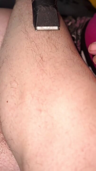 I was shaved completely