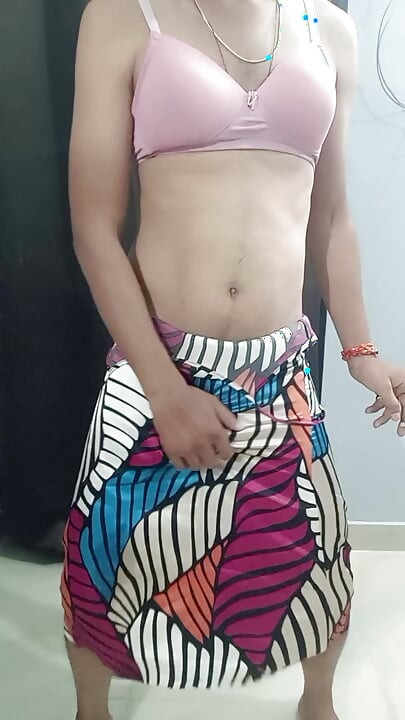 satin panty remove and show my long dick
