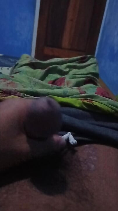 Masturbate small cock until sperm comes out