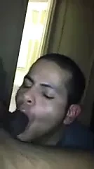 After drinking with my married neighbor I suck his cock