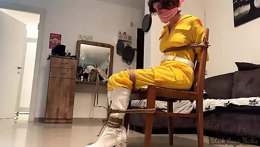 April O'neil Cosplay Chairtied