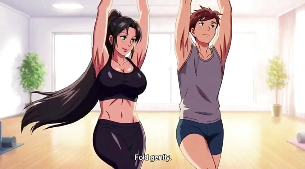 Stepmom's private Yoga Instruction turns extremely hot and taboo 3D Anime