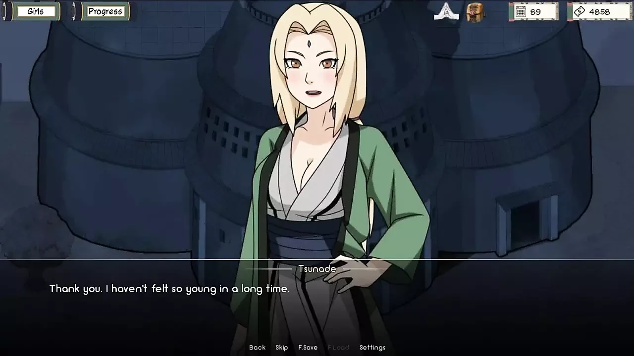 Naruto - Jurulatih Kunoichi v0.13 bahagian 38 tsunade seksi oleh Loveskysan69