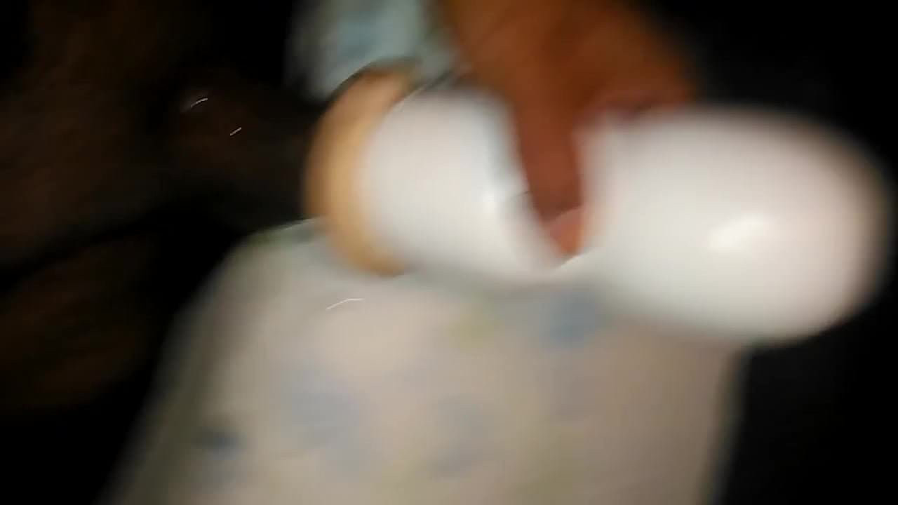 Fucking a Fleshlight to cumshot
