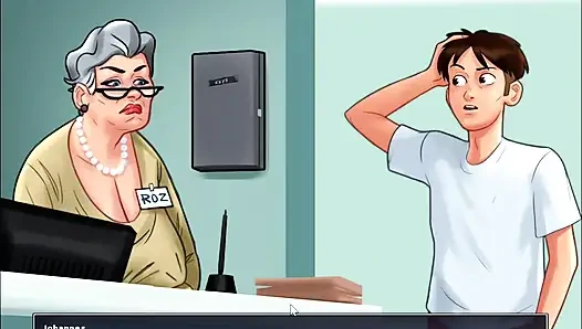 Summertime saga - Johannes got Jenny pregnant.