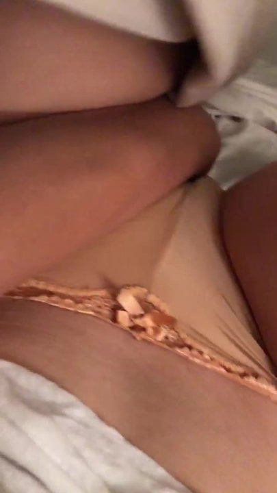 Sexy Wife plays with pussy