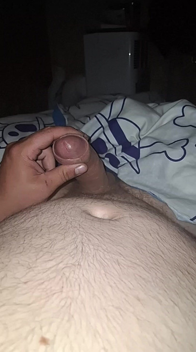 Jerking off until squirting
