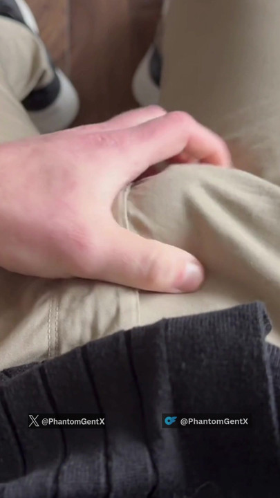 Pretty German Daddy Slowly Rubs His Acorn - PhantomGentX