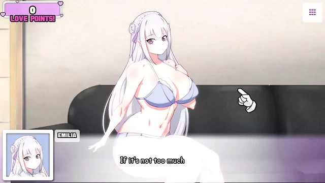 Waifuhub - Part 21 - Emilia Sex Interview Re Zero by Loveskysanhentai