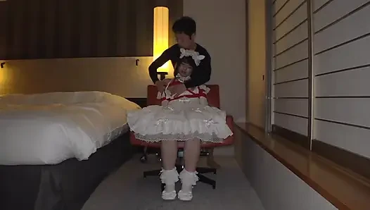 Ature man and a gothic beauty digambar bareng dark allure