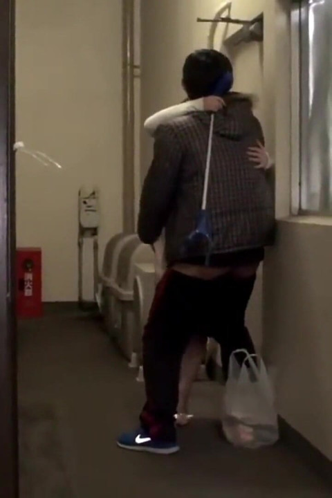 Balcony Laundry Glimpse - a Married Neighbor Noticing His Bold Reaction Across the Way - Part2