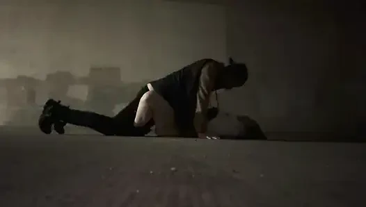 Wife Fucked Downtown After a Party Under a Bridge