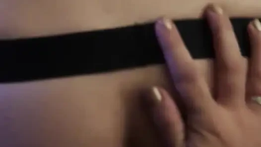 When my boyfriend does his slut until I cum and I watch him by touching myself