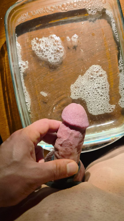 Pissing in a different way! For the first time!