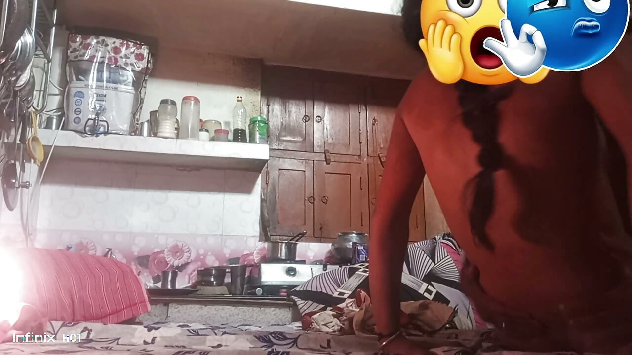 Couple in kitchen Room