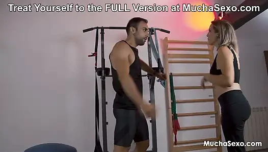 My Gym Instructor Tought me Something New Today at MuchaSexo
