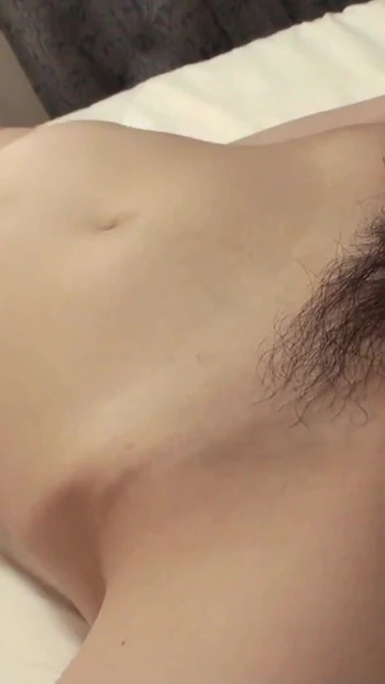 Thrilling moment from "Hairy JAPANESE Girlfriend GETS FUCKED 2"