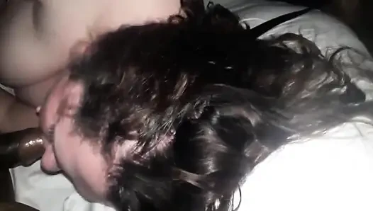 YoungEnglishBBW - Sucking BBC tied up squirting drilled doggy