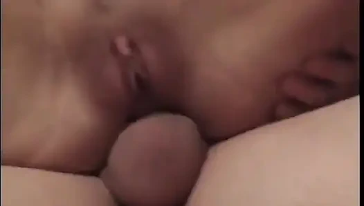 Busty blonde gives bj before sliding on a cock with her ass