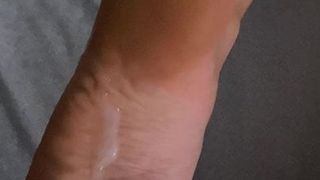 Cumblast wifes feet