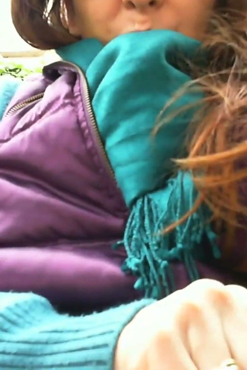 A Nice Masturbation in a Public Garden in a Wet Dress