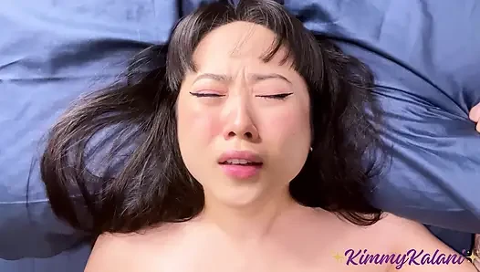 POV Asian Babe has Intense Beautiful Agony Orgasm -ASMR