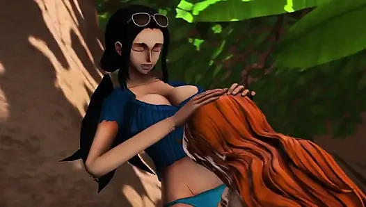 Nami Bunu Robin'e veriyor