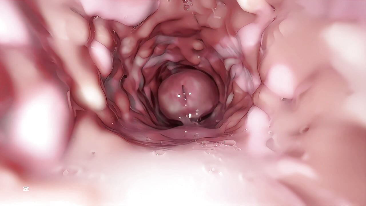 E se colocássemos uma câmara endoscópica dentro da cona de uma boneca cara?