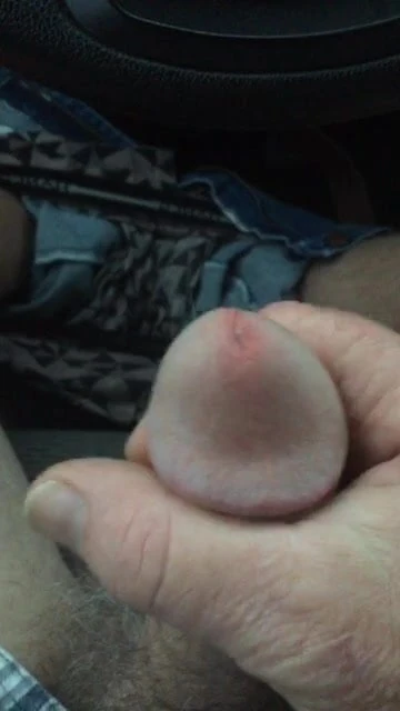 Cumming in my Truck
