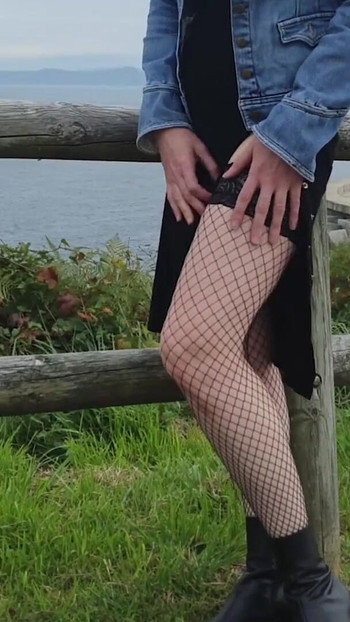 Iconic moment from "OpenSkirt walking"