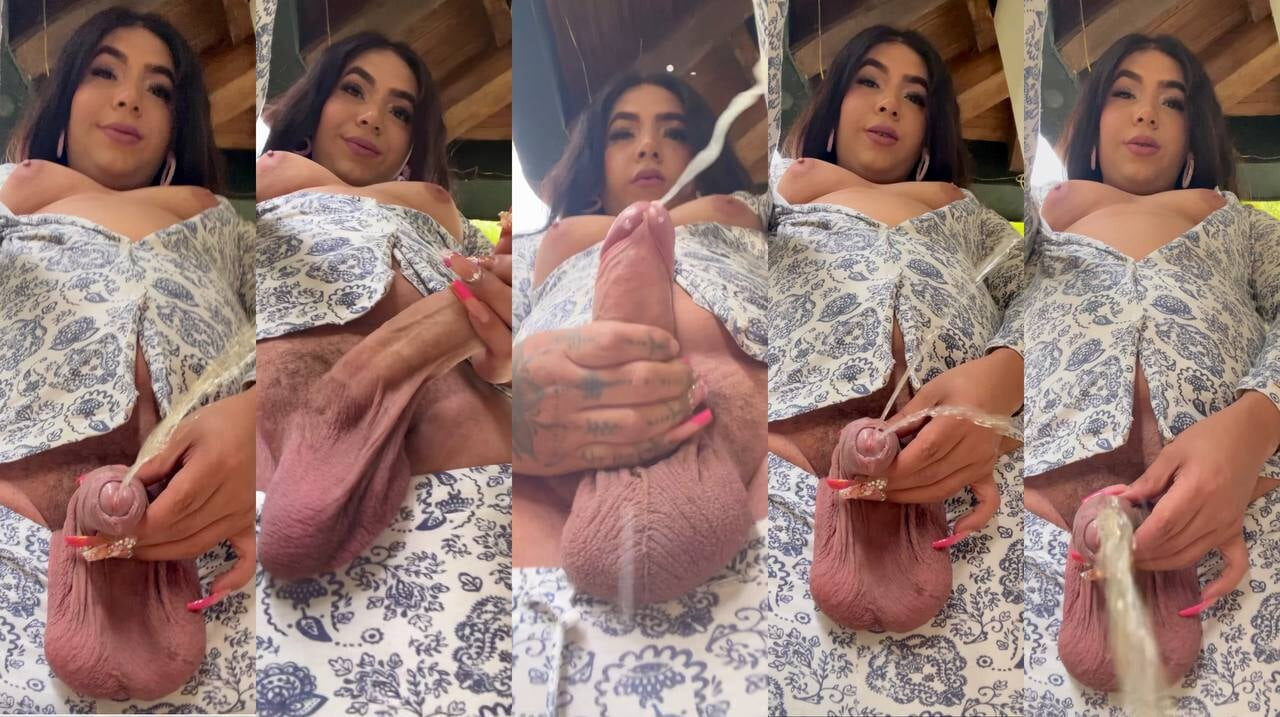 FULL VIDEO: Outdoor Piss & Cum – Jessie Ross TS