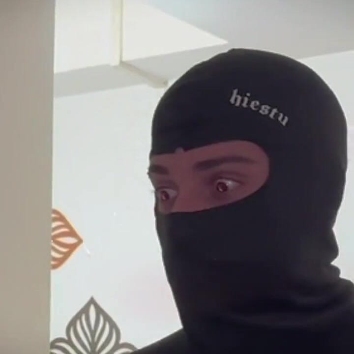 Thief Finds Me Masturbating and Ejaculates on My Face