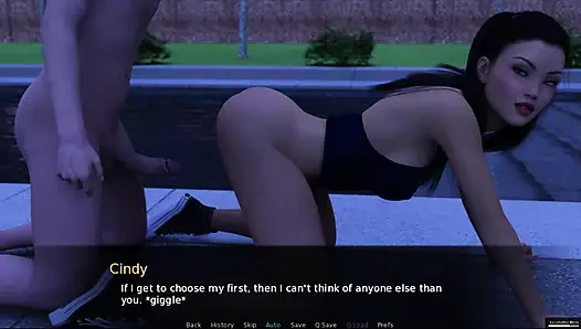 Summer with mia 2 # 8 - I fucked Cindy outside