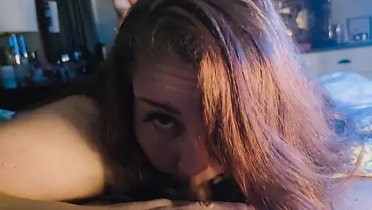 POV Sloppy Deepthroat and Pussy Fuck
