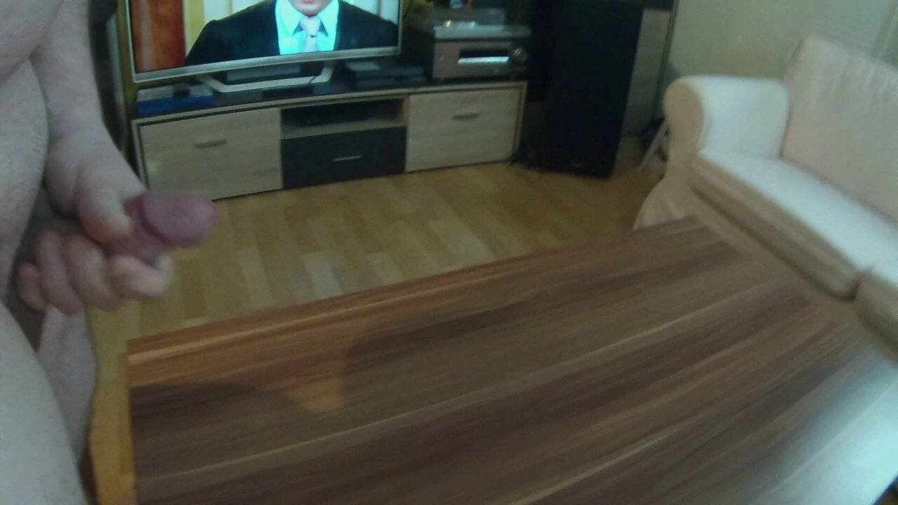 Cum on Table 2 Times