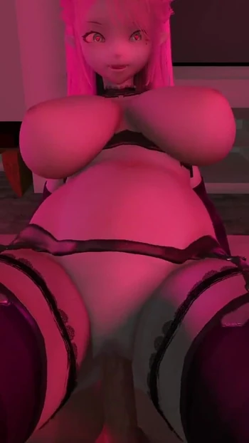 Iconic moment from "Fuck Succubus at home l 3D porn game"