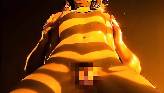 3D Hentai - Intense Doggy Style from Behind