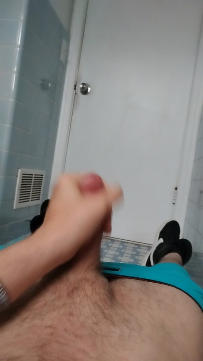 Solo big dick cum
