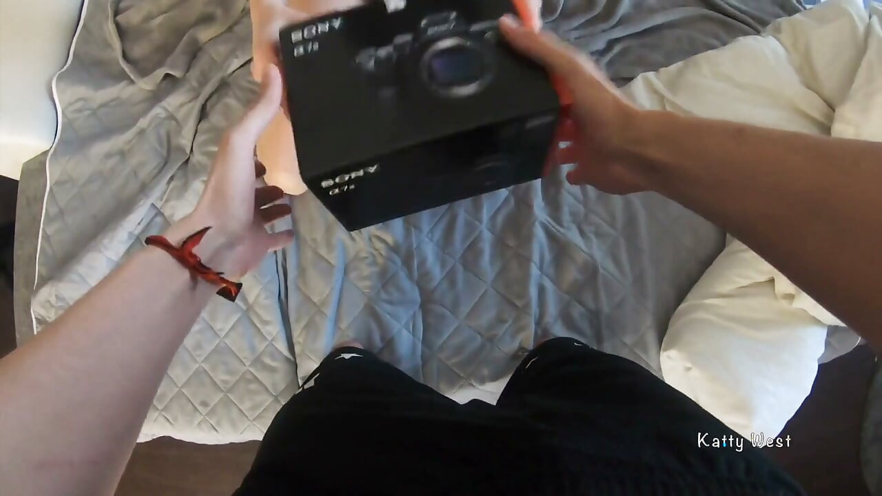 Unpacking the New Camera Ended in Hot Sex