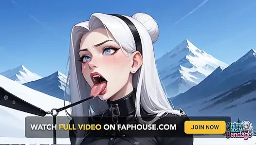 Nachdem Sie den Schneegipfel besteigen, genießen Sie die weiß-heiße Climax Peitsche und Bergpeitsch für ein herausragendes XXX Erlebnis.