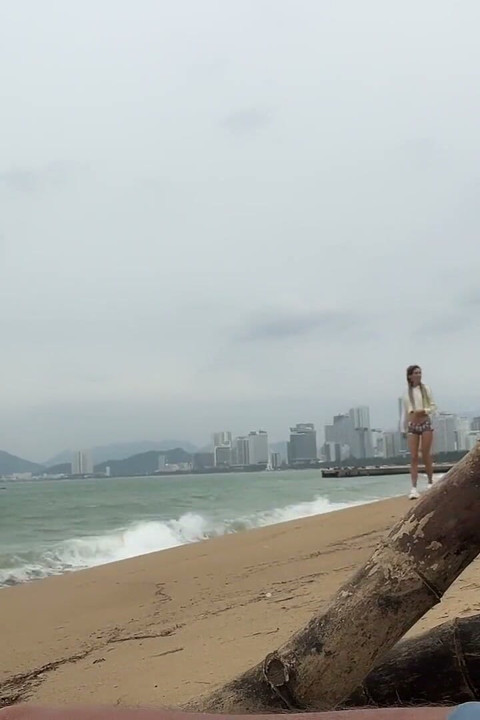 I See You Jerking off to Me and I Want to Help You Cum! - Cock Flashing on Open Beach