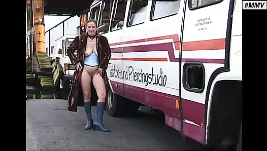 German BDSM - Big boobs whiped