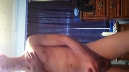 hot abs guy jerking and cumin