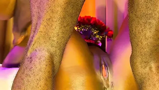 Round Ass Ebony Rides BBC so Sensual I Cum Real Quick