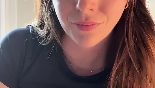 Hottie in Glasses Tells You How to Stroke!