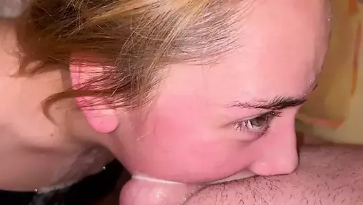 Blonde Slut Rough Facefuck Extreme Sloppy Messy Deepthroat