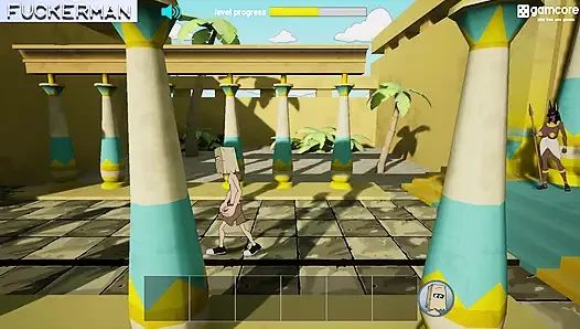 Полный геймплей - Fuckerman, Boobs Of Egypt 0.1