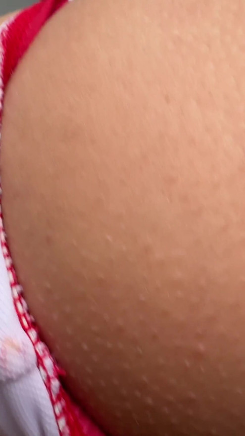 Fucking my petite girlfriend by the pool on vacation. Cum on face | Clip 1